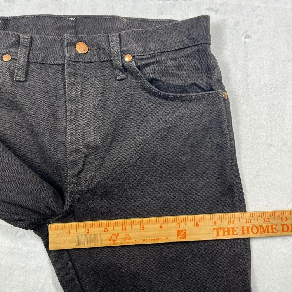 Wrangler Cowboy Cut Jeans Mens 30x30 Black 13MWZ Original Fit Straight Leg NWT